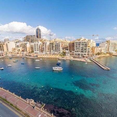 Amazing Views Of Spinola Bay In Heart Of Stjulians-Hosted By Sweetstay Saint Julian's Екстериор снимка