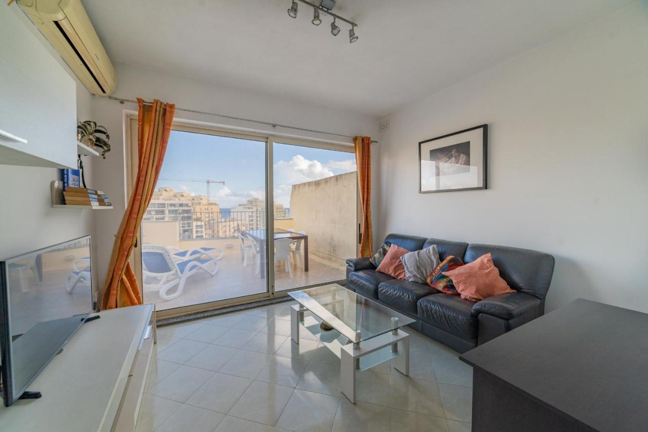 Amazing Views Of Spinola Bay In Heart Of Stjulians-Hosted By Sweetstay Saint Julian's Екстериор снимка