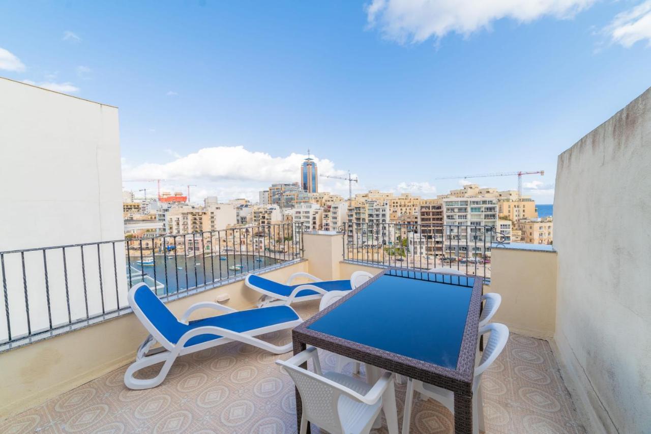 Amazing Views Of Spinola Bay In Heart Of Stjulians-Hosted By Sweetstay Saint Julian's Екстериор снимка