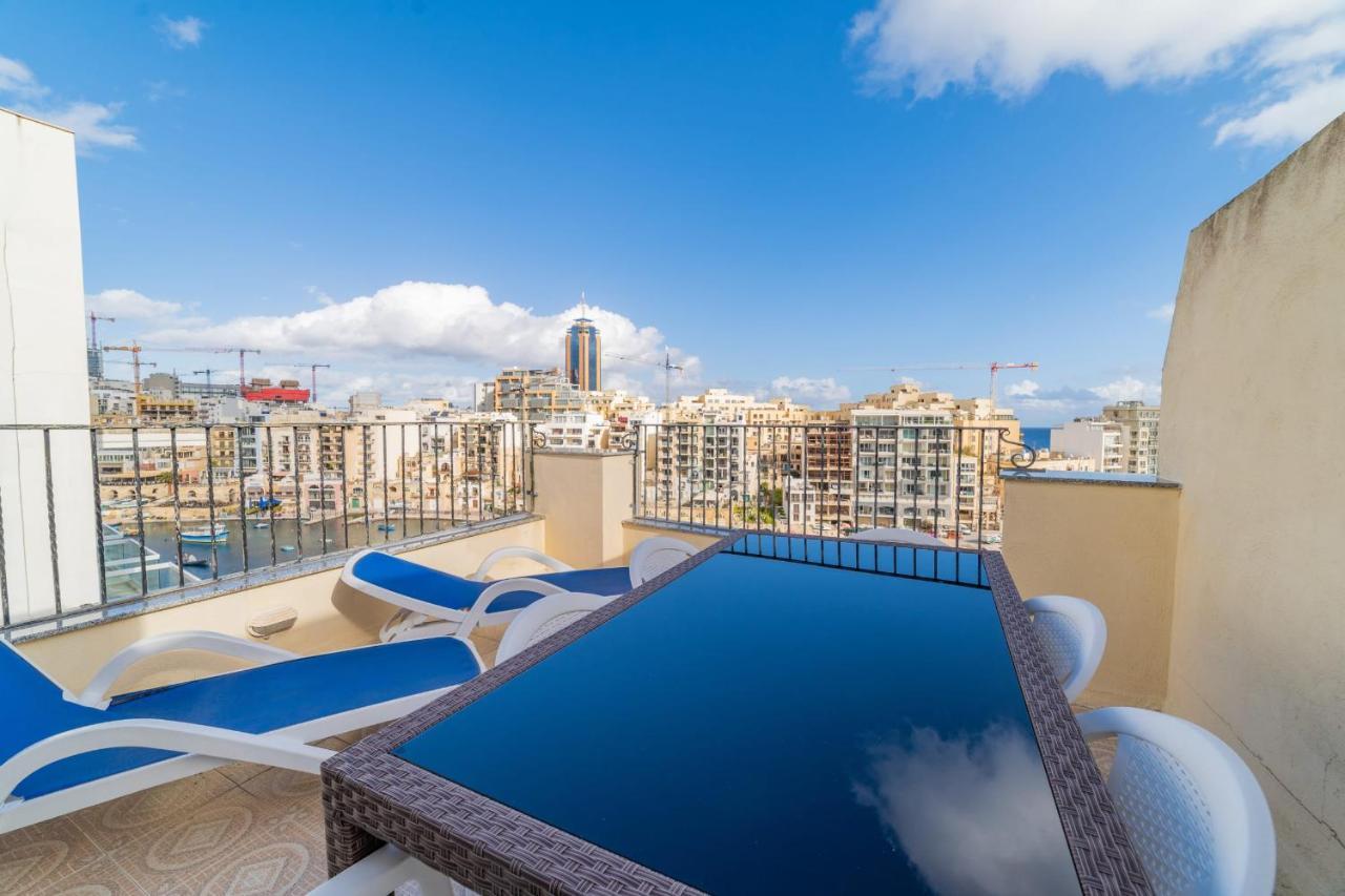 Amazing Views Of Spinola Bay In Heart Of Stjulians-Hosted By Sweetstay Saint Julian's Екстериор снимка