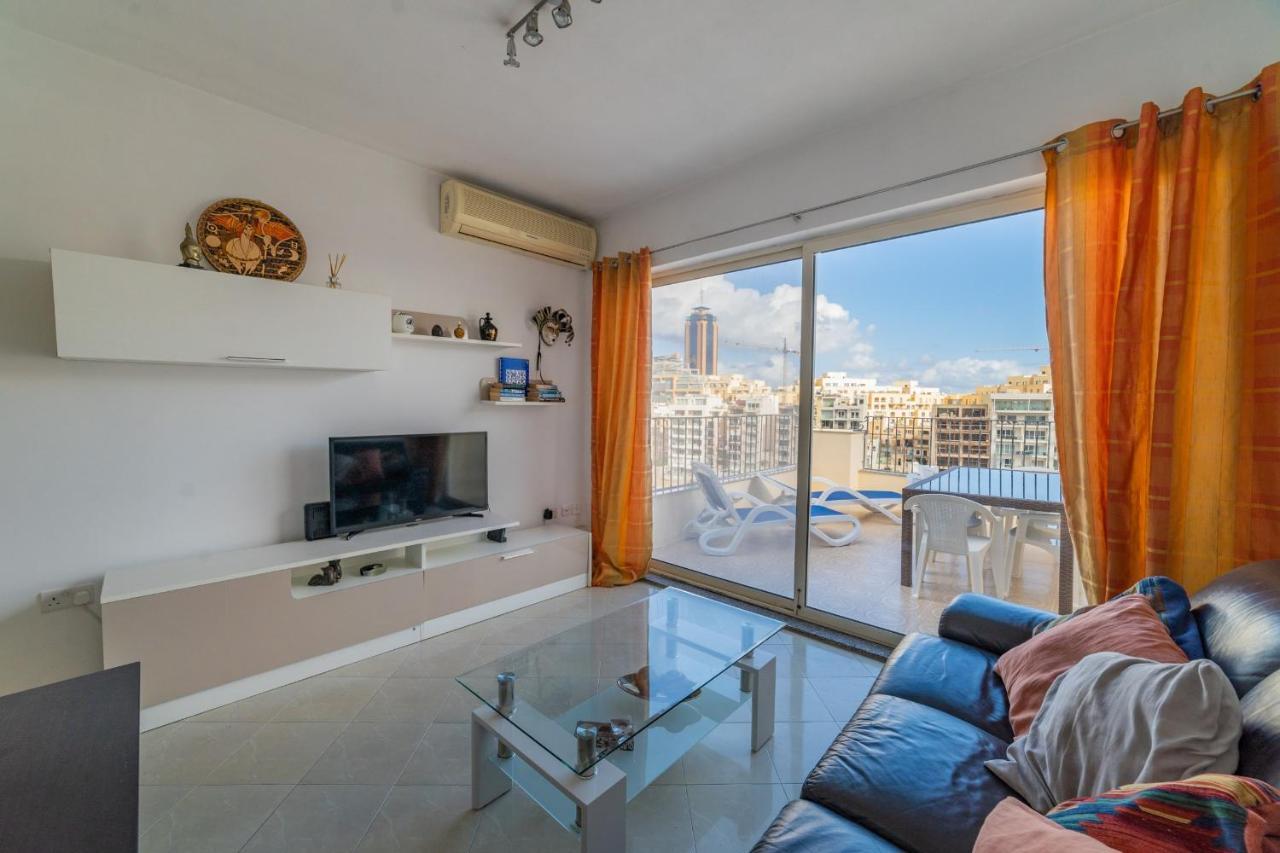 Amazing Views Of Spinola Bay In Heart Of Stjulians-Hosted By Sweetstay Saint Julian's Екстериор снимка