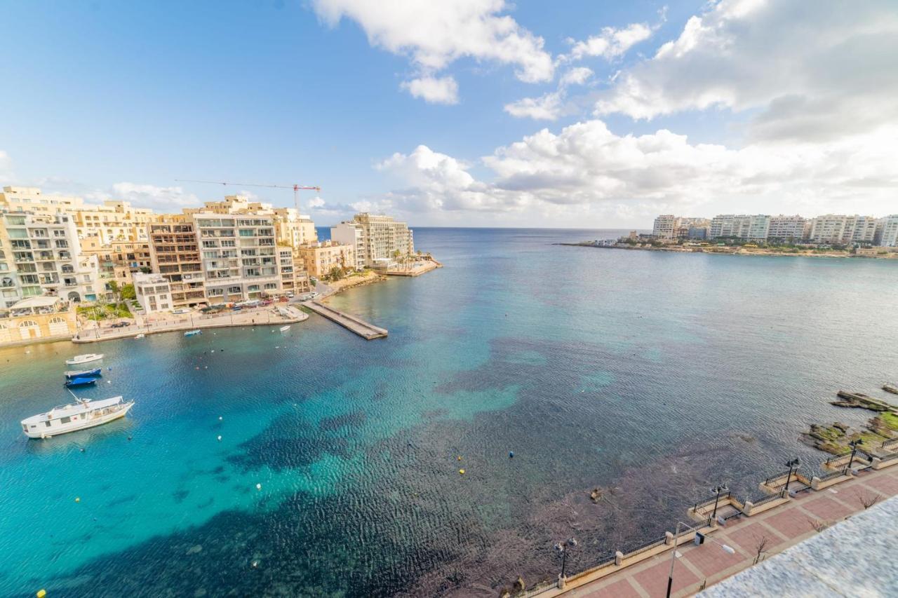 Amazing Views Of Spinola Bay In Heart Of Stjulians-Hosted By Sweetstay Saint Julian's Екстериор снимка